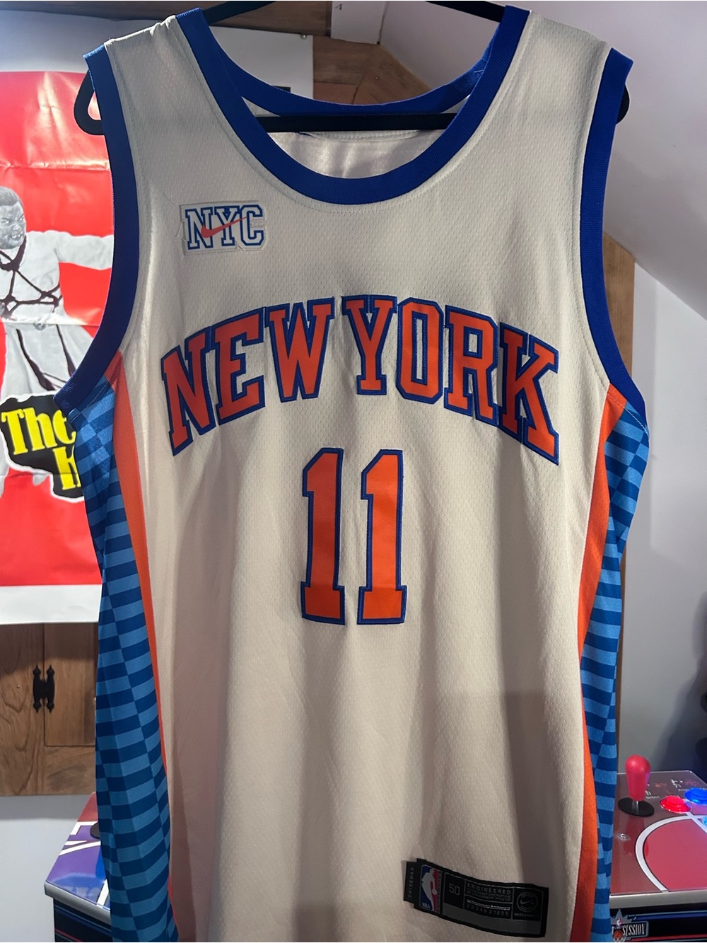 Nike NYC Knicks City Edition Jalen Brunson jersey